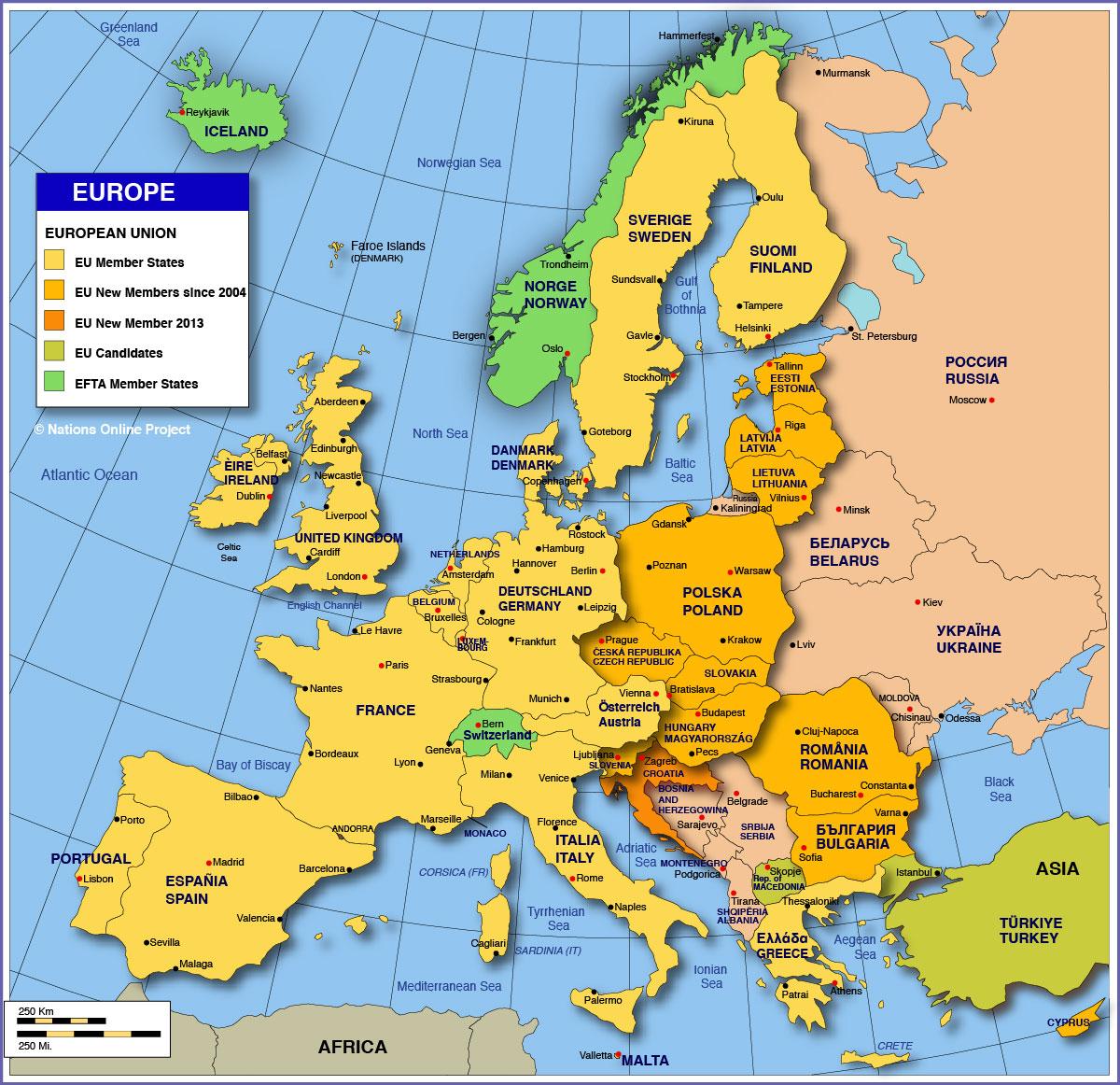 Moscow In Europe Map Moscow Europe Map - Moscow On Map Of Europe (Russia)